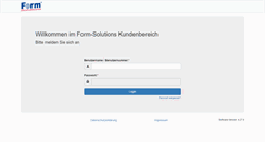 Desktop Screenshot of formulare.krzn.de